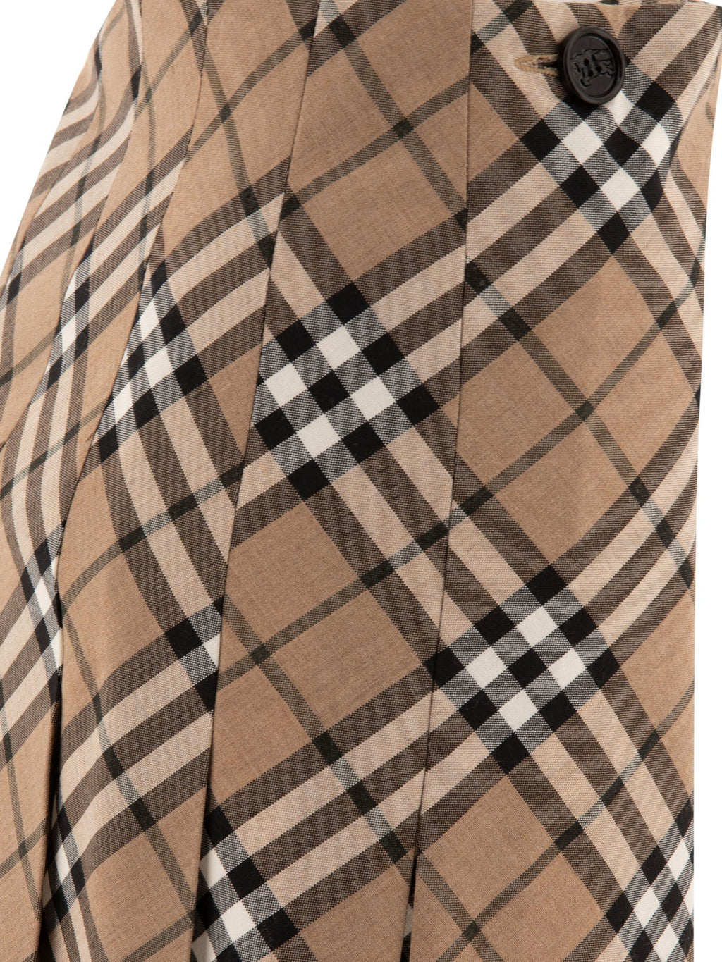 Burberry Check Wool Blend Mini Kilt