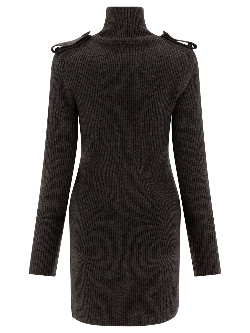Alexander Mcqueen Ribbed Mini Dress