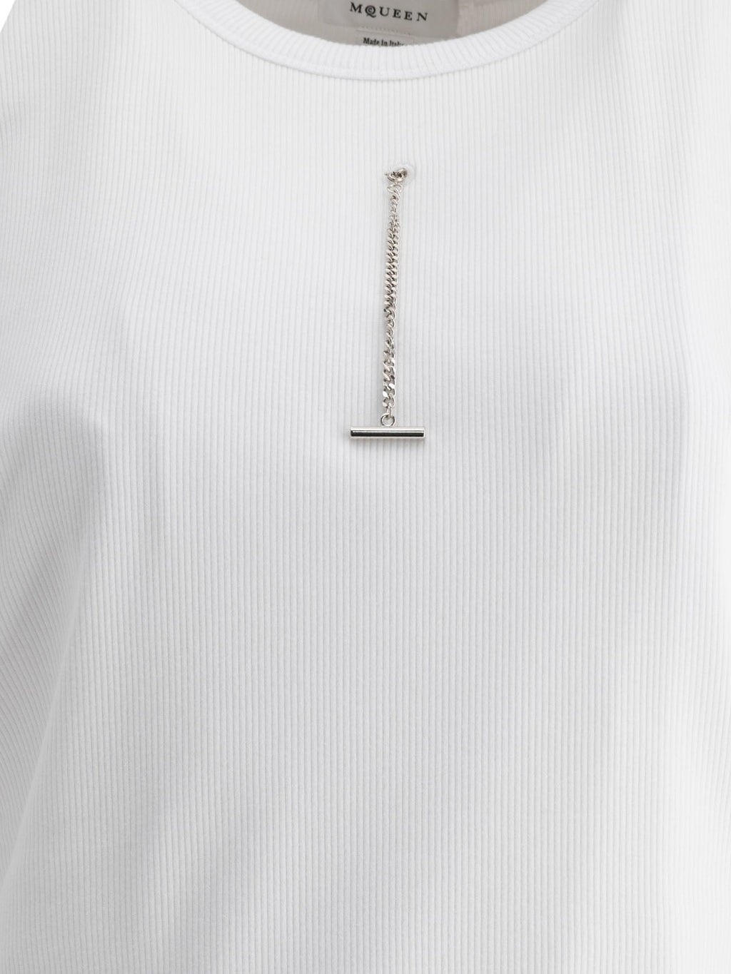 Alexander Mcqueen Ribbed Top