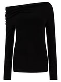 Givenchy Top With Draped Collar