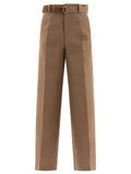 Sacai Tailored Belted Trousers