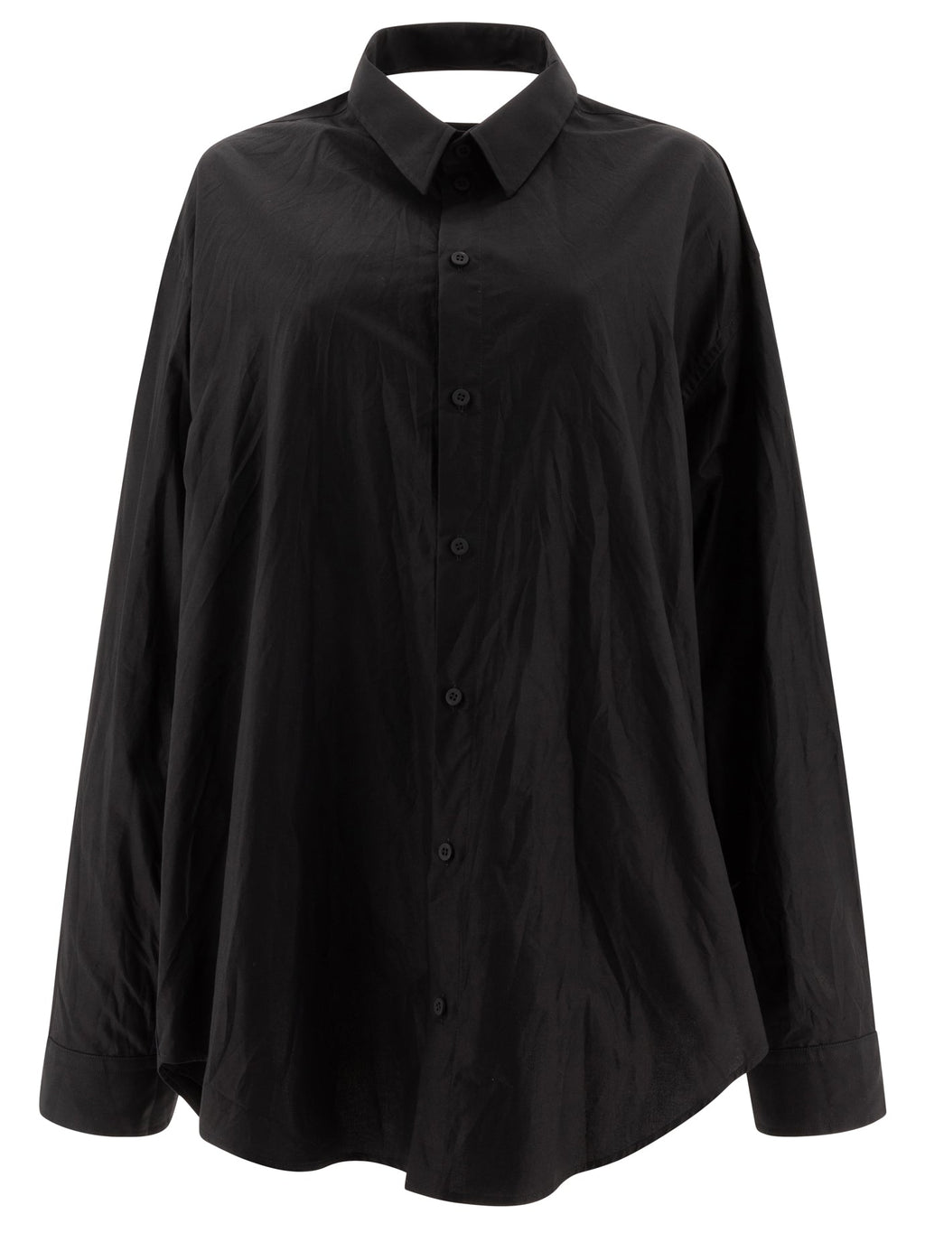 Balenciaga "suspended" Shirt-effect Dress