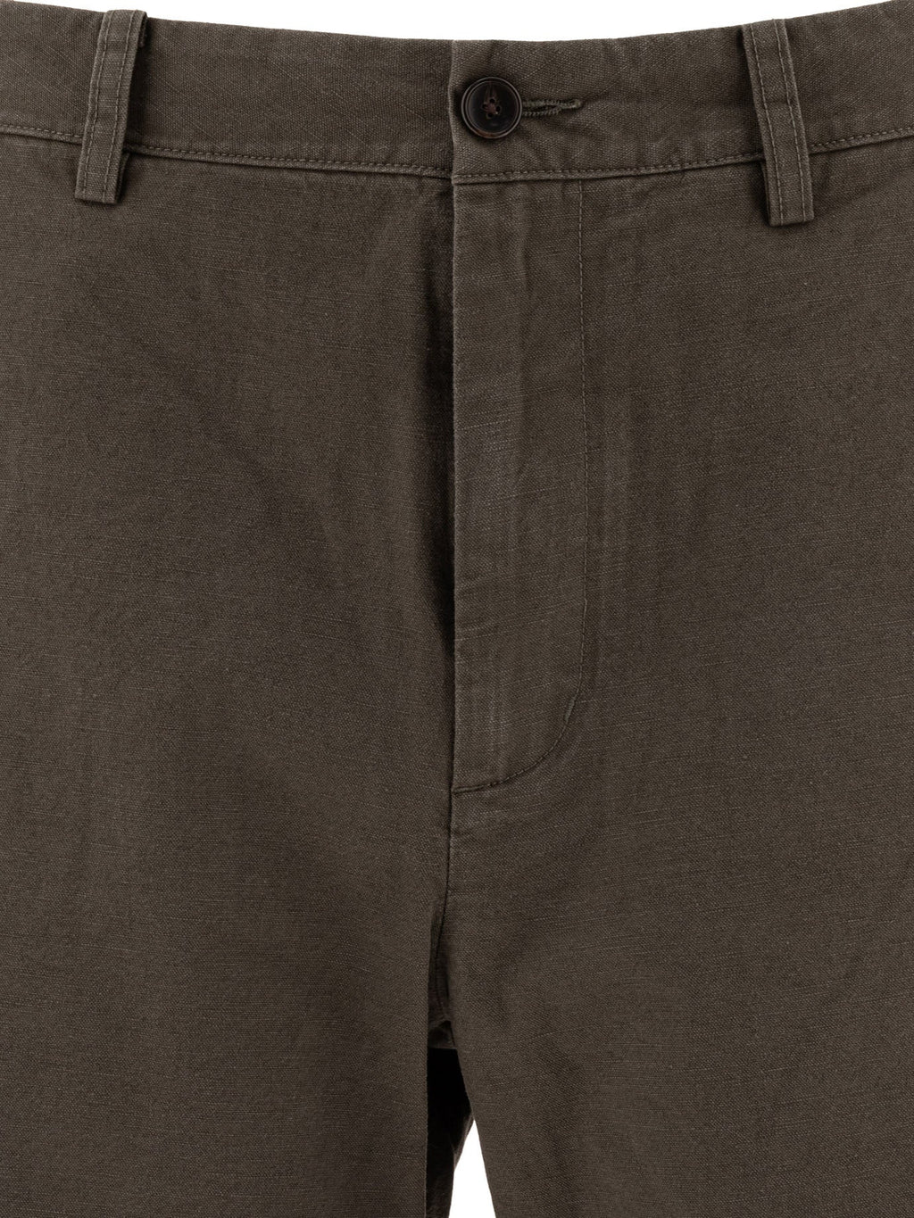 Vince. Cotton And Linen Cargo Shorts