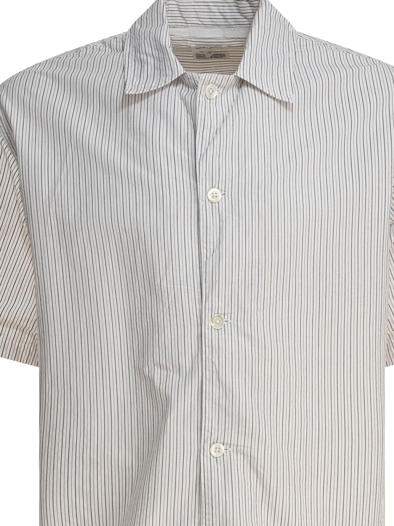 Norse Projects Mads Poplin Stripe Ss