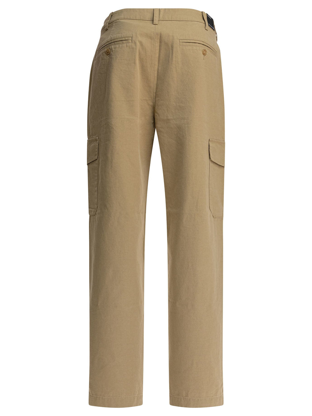 Vince. Cotton And Linen Cargo Trousers
