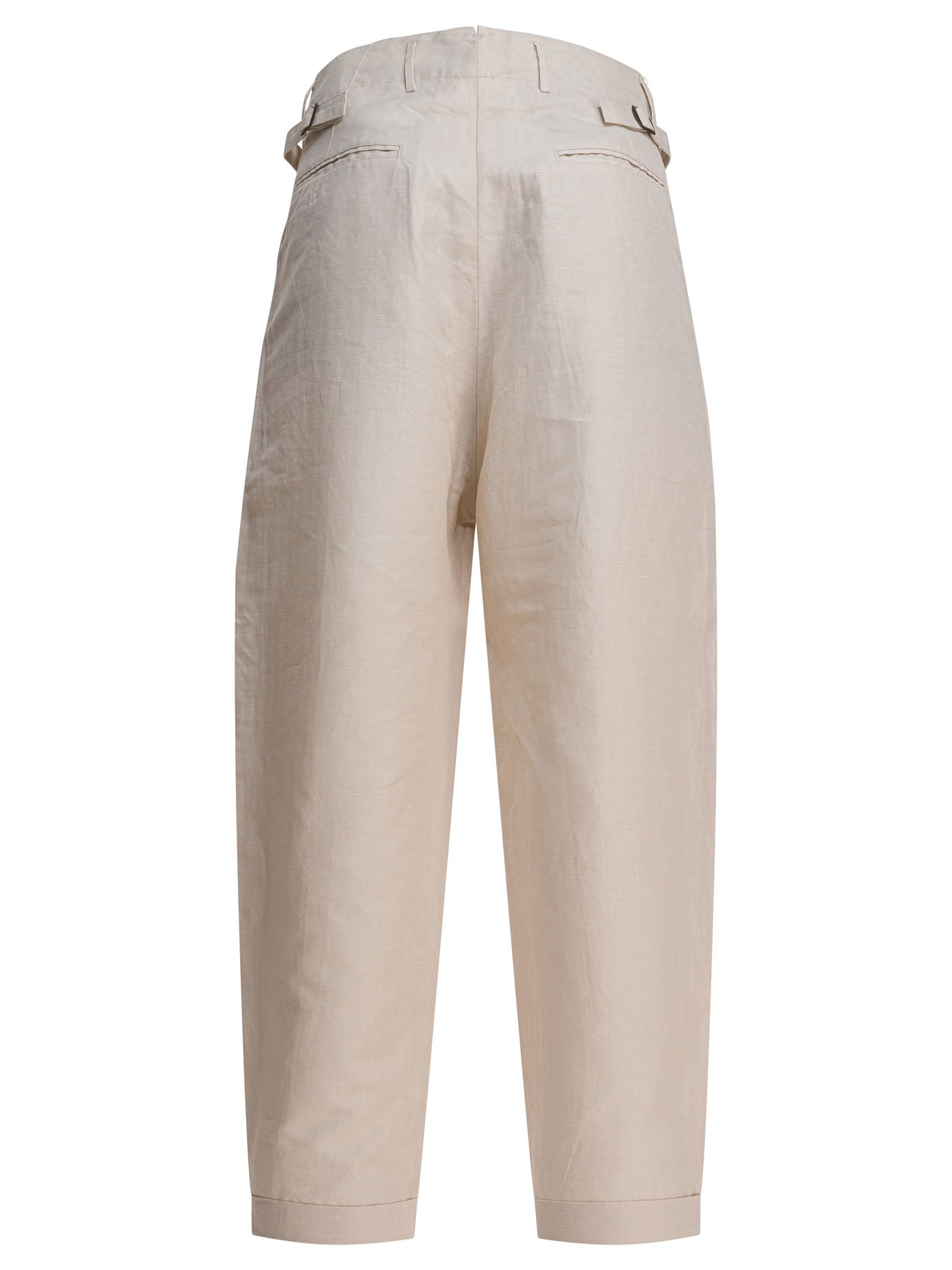 Kapital Linen And Cotton Trousers