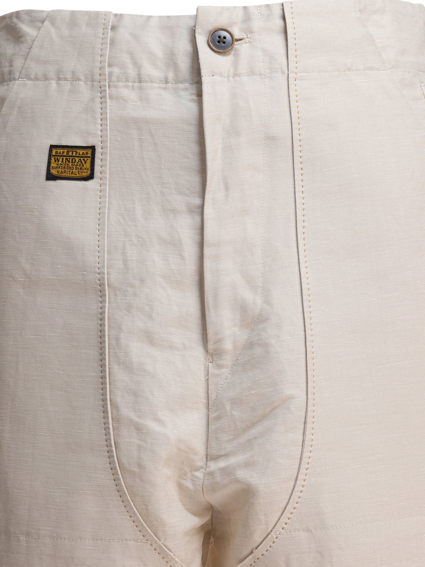 Kapital Linen And Cotton Trousers