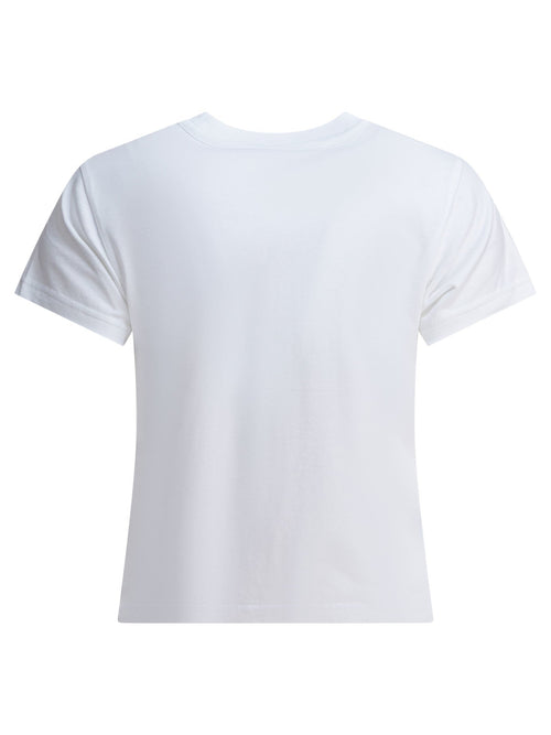 Alexander Wang Essential Jsy Shrunken Tee W/puff Logo