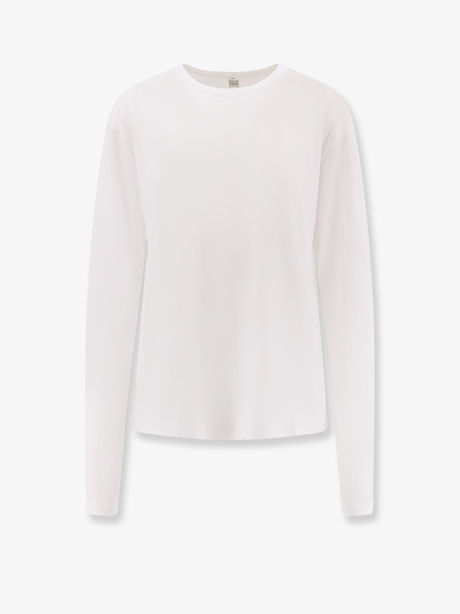 Toteme Classic Long-Sleeve Lyocell And Cotton T-Shirt