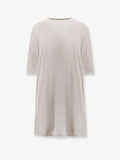 Balenciaga Cotton Jersey Semi Fitted Short Dress