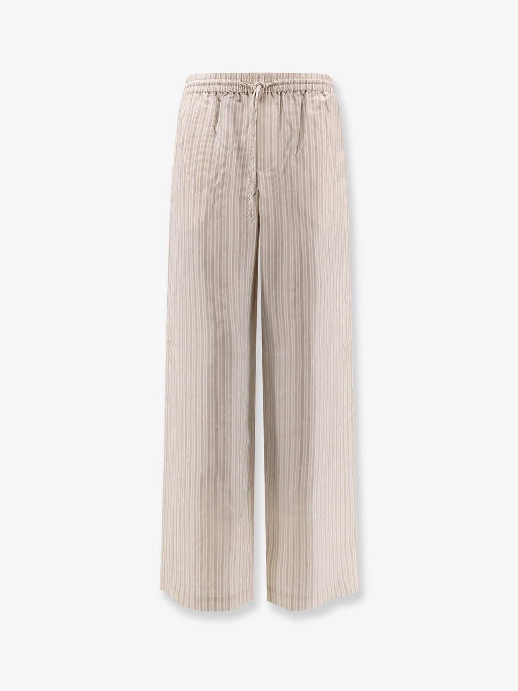 Rohe Silk Striped Trousers