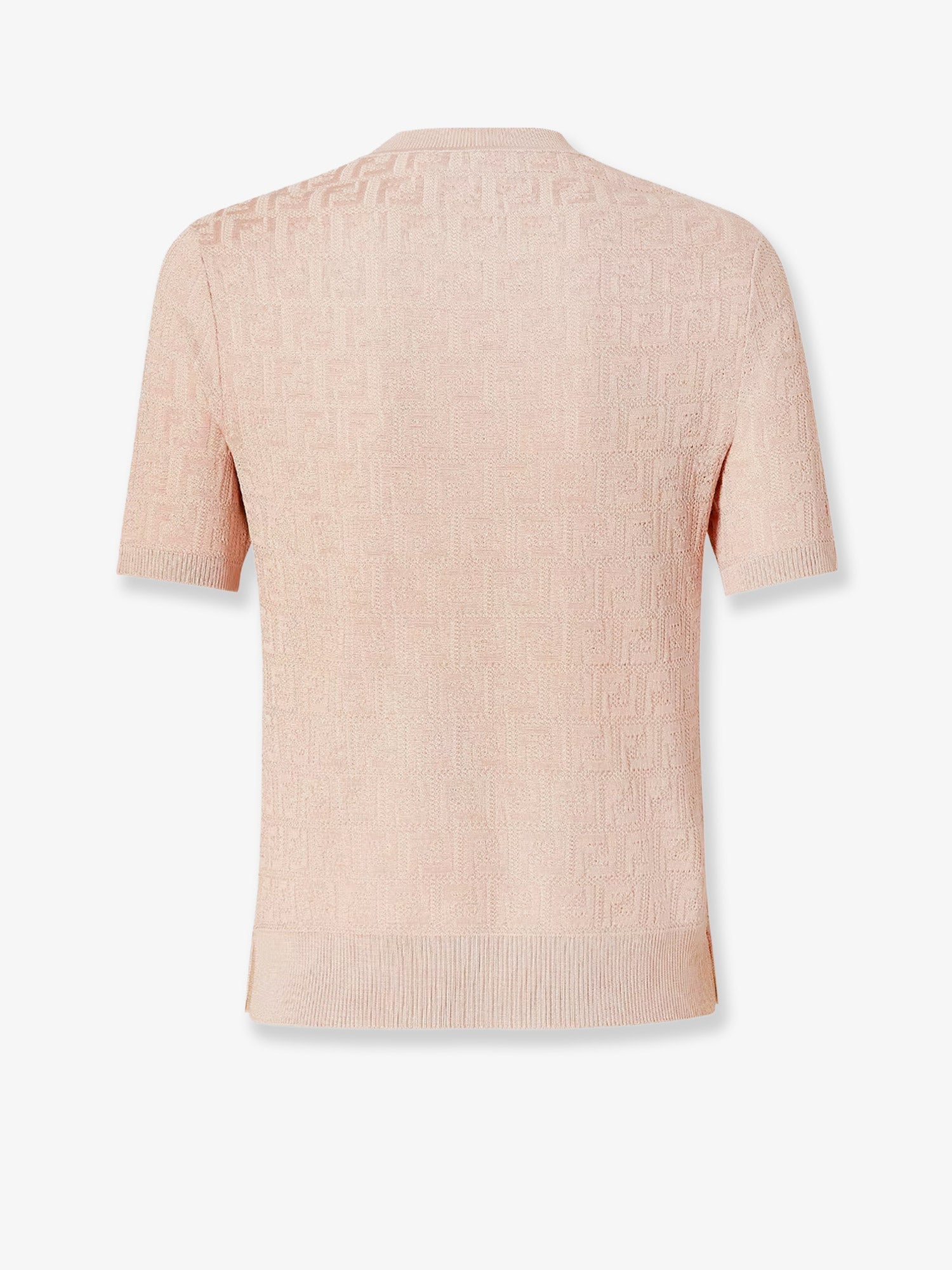 Fendi Ff Cotton And Viscose Sweater