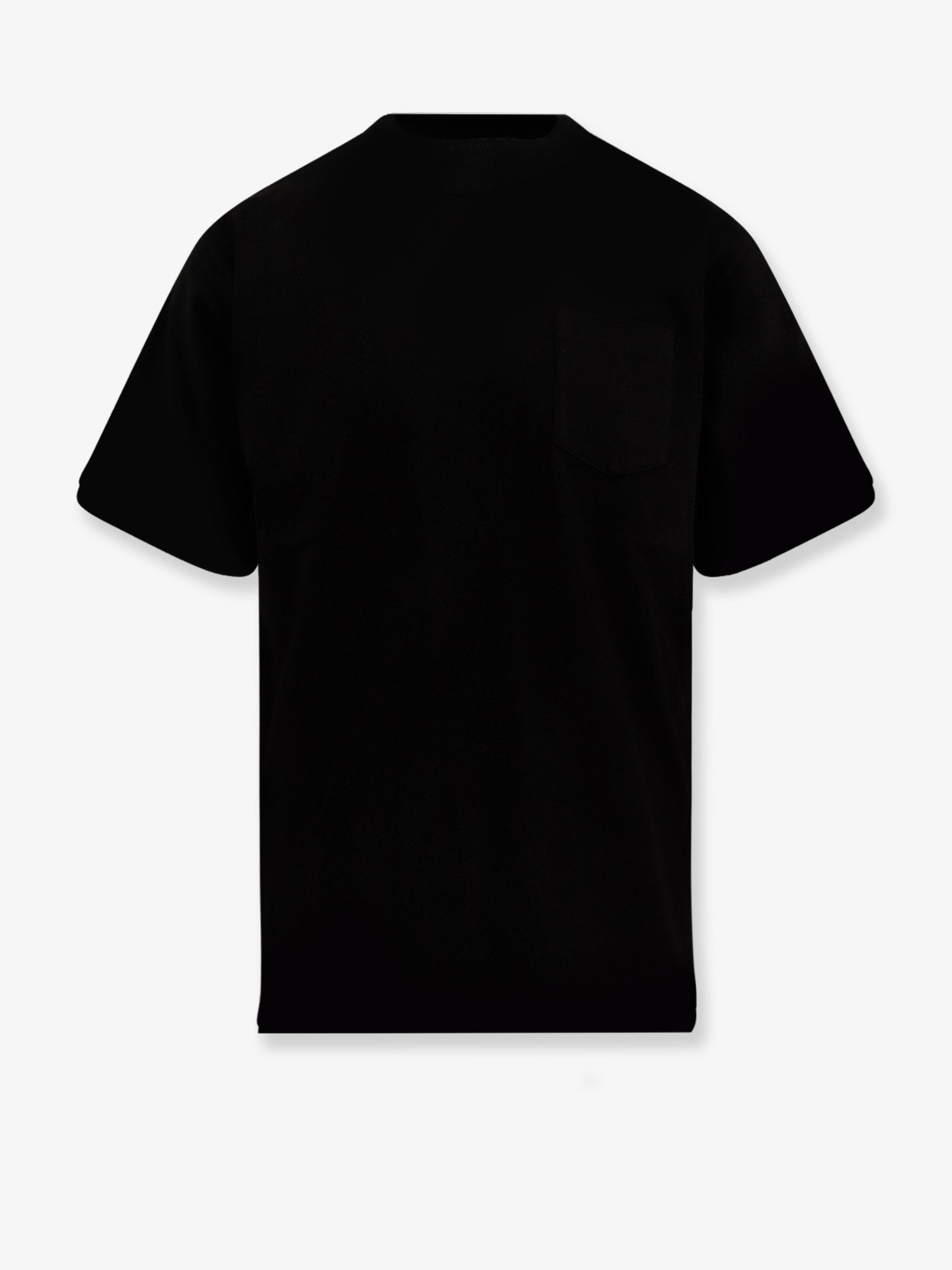 Sacai Cotton T-Shirt With Nylon Inserts