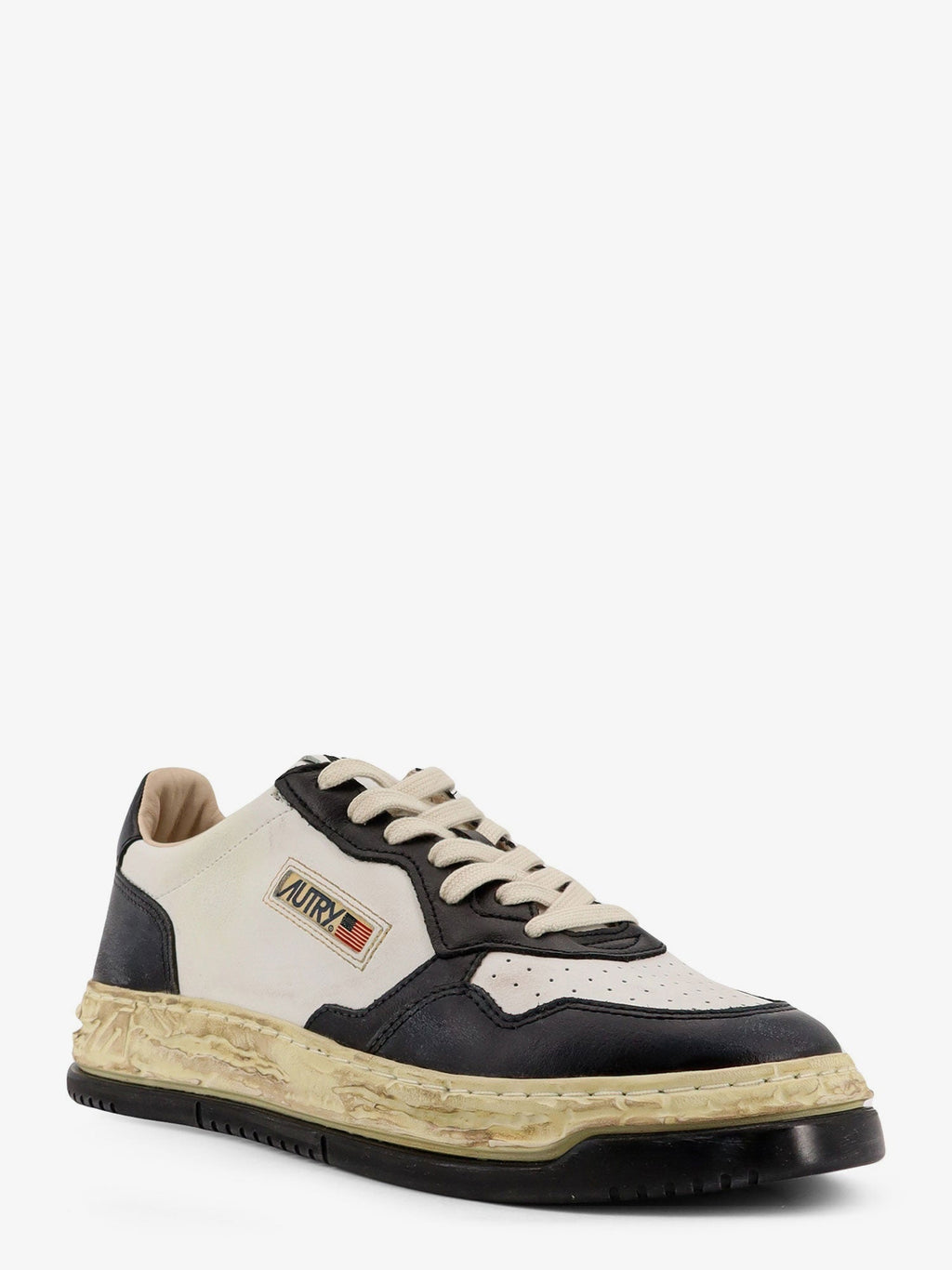 Autry X Mihara Yasuhiro Super Vintage Low Leather Sneakers