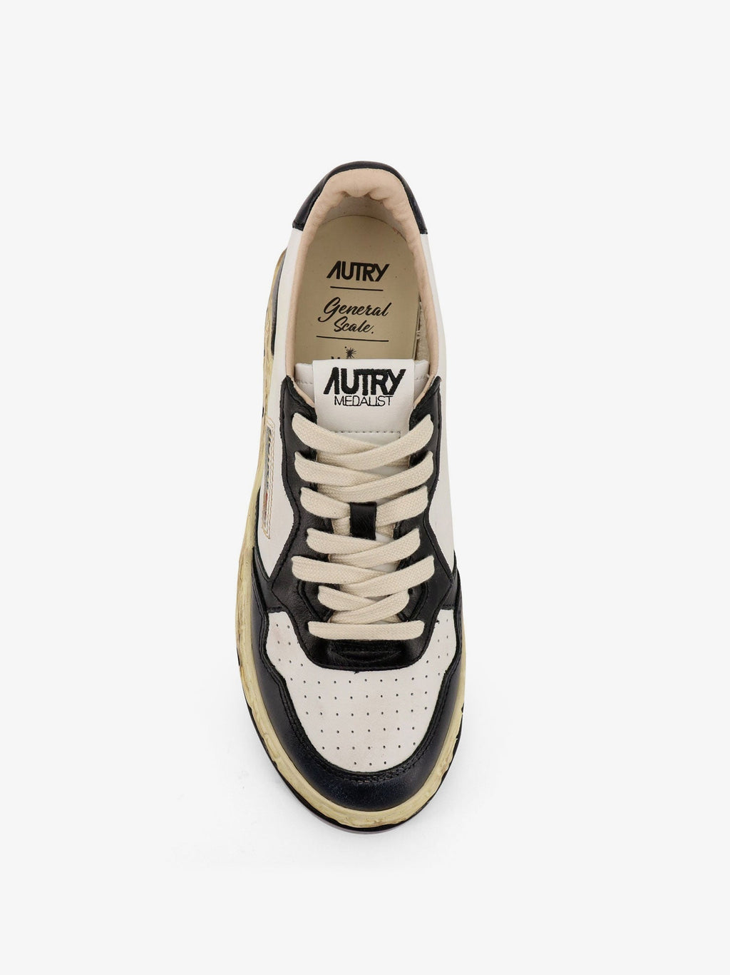 Autry X Mihara Yasuhiro Super Vintage Low Leather Sneakers