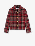 Celine Madras Wool, Cotton And Mohair Blazer