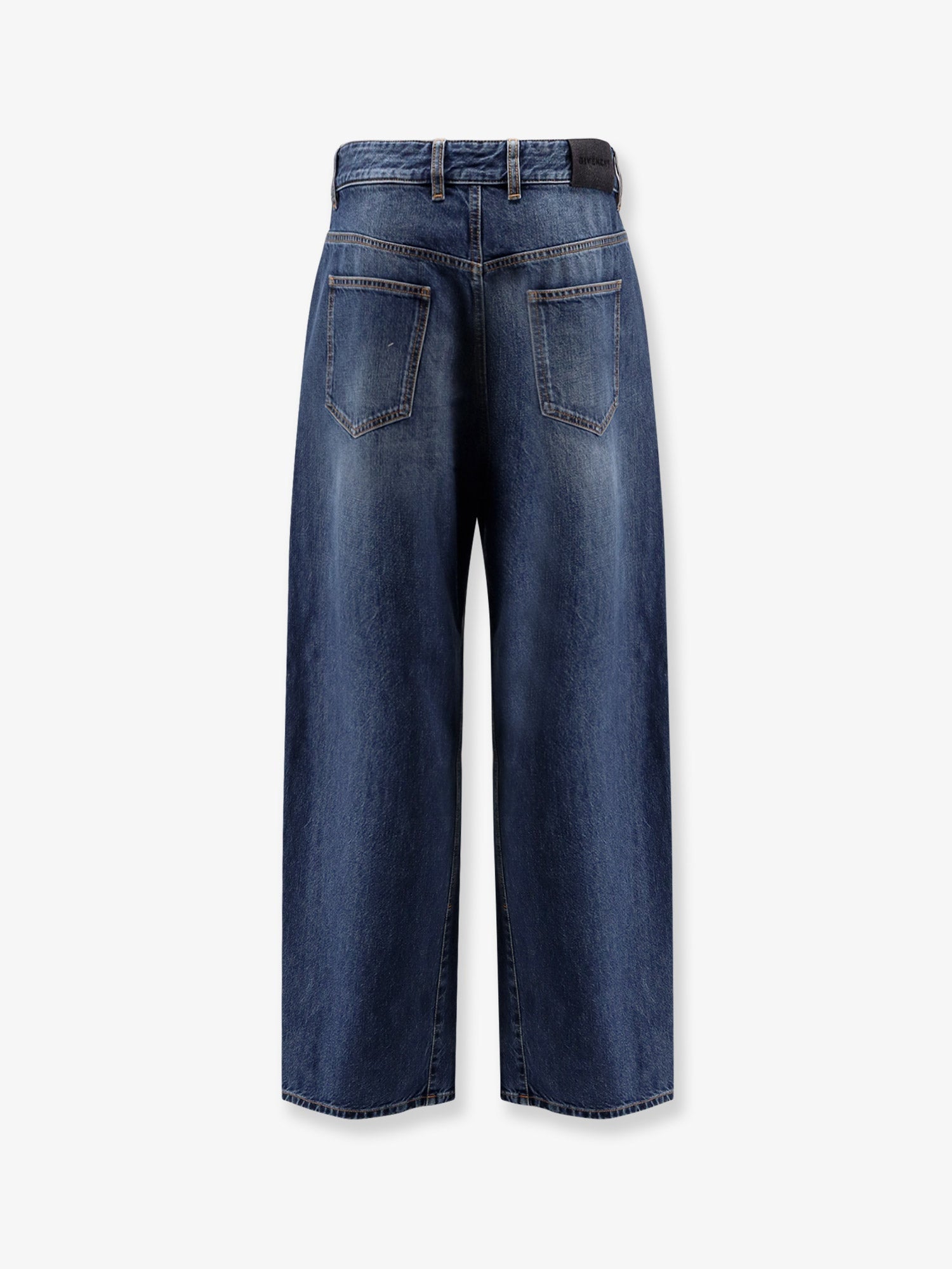Givenchy Twisted Stone-Washed Denim Jeans