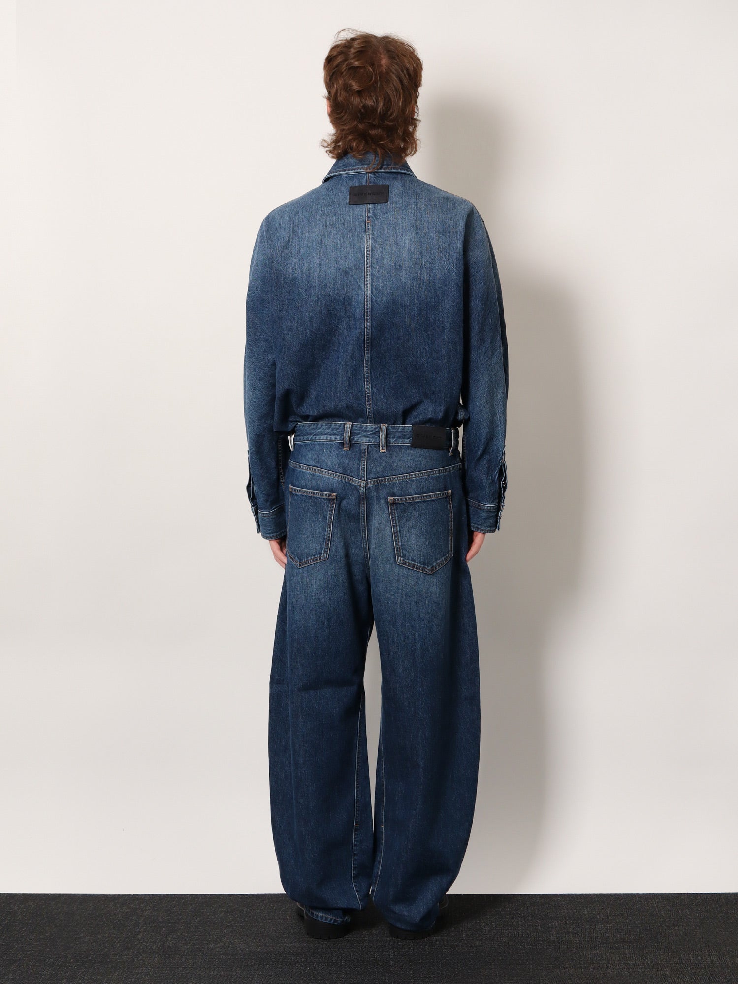Givenchy Twisted Stone-Washed Denim Jeans