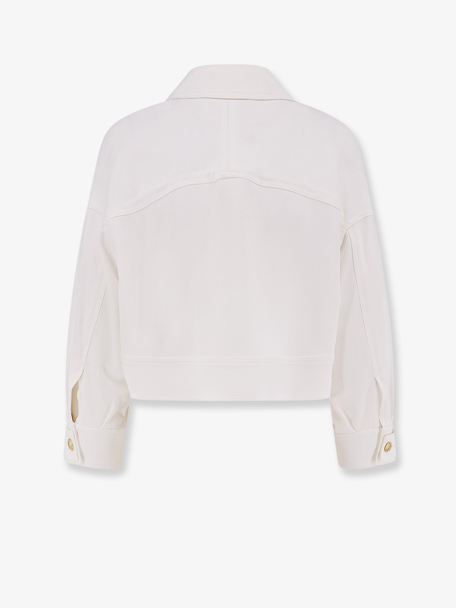 Elisabetta Franchi Cropped Viscose Jacket