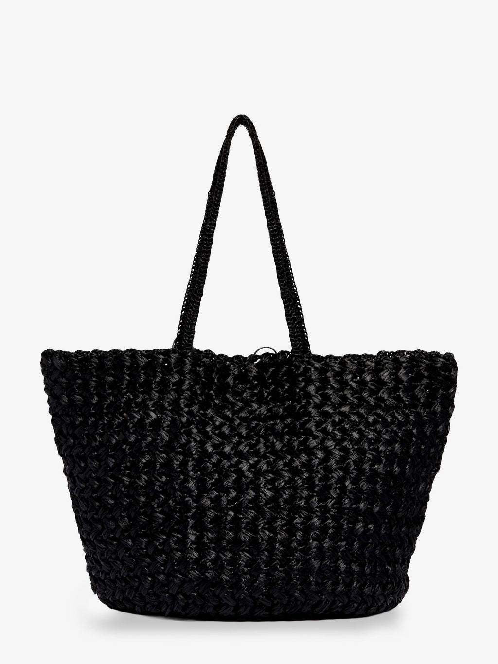 The Row Large Estrelle Raffia Shoulder Bag