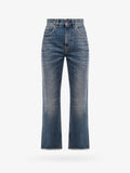 Golden Goose Deluxe Brand Derin New Cropped Flare Jeans With Back Logoed Patch