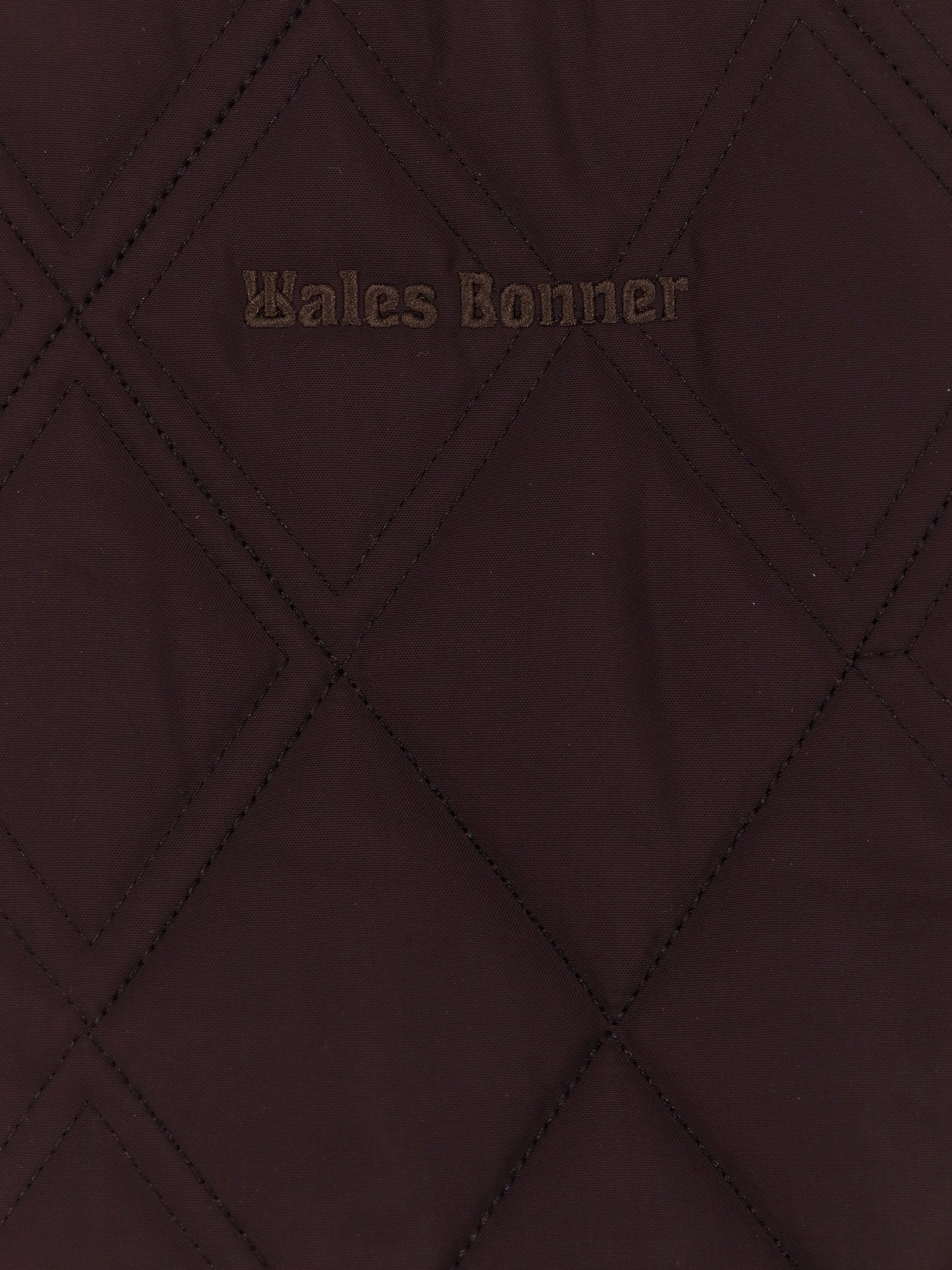 Adidas X Wales Bonner Nylon Down Jacket With Iconic Side Stripes