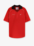 Adidas X Wales Bonner Nylon T-Shirt With Embroidered Logo On The Front
