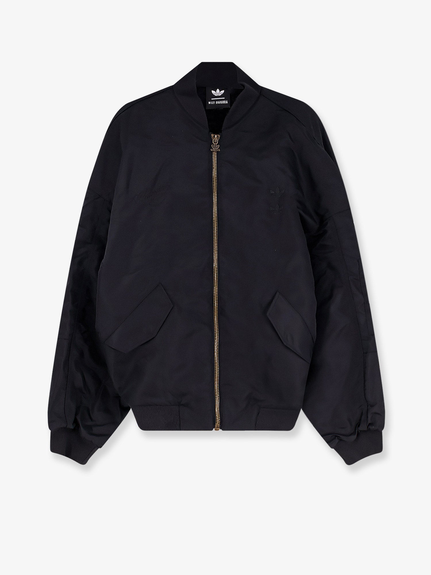 Adidas X Willy Chavarria Bomber Oversize In Satin