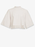 Alaia Cropped Cotton Blend Top