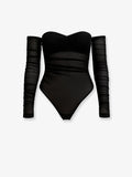 AmazuÃ¬n Oriane Tulle Body Top