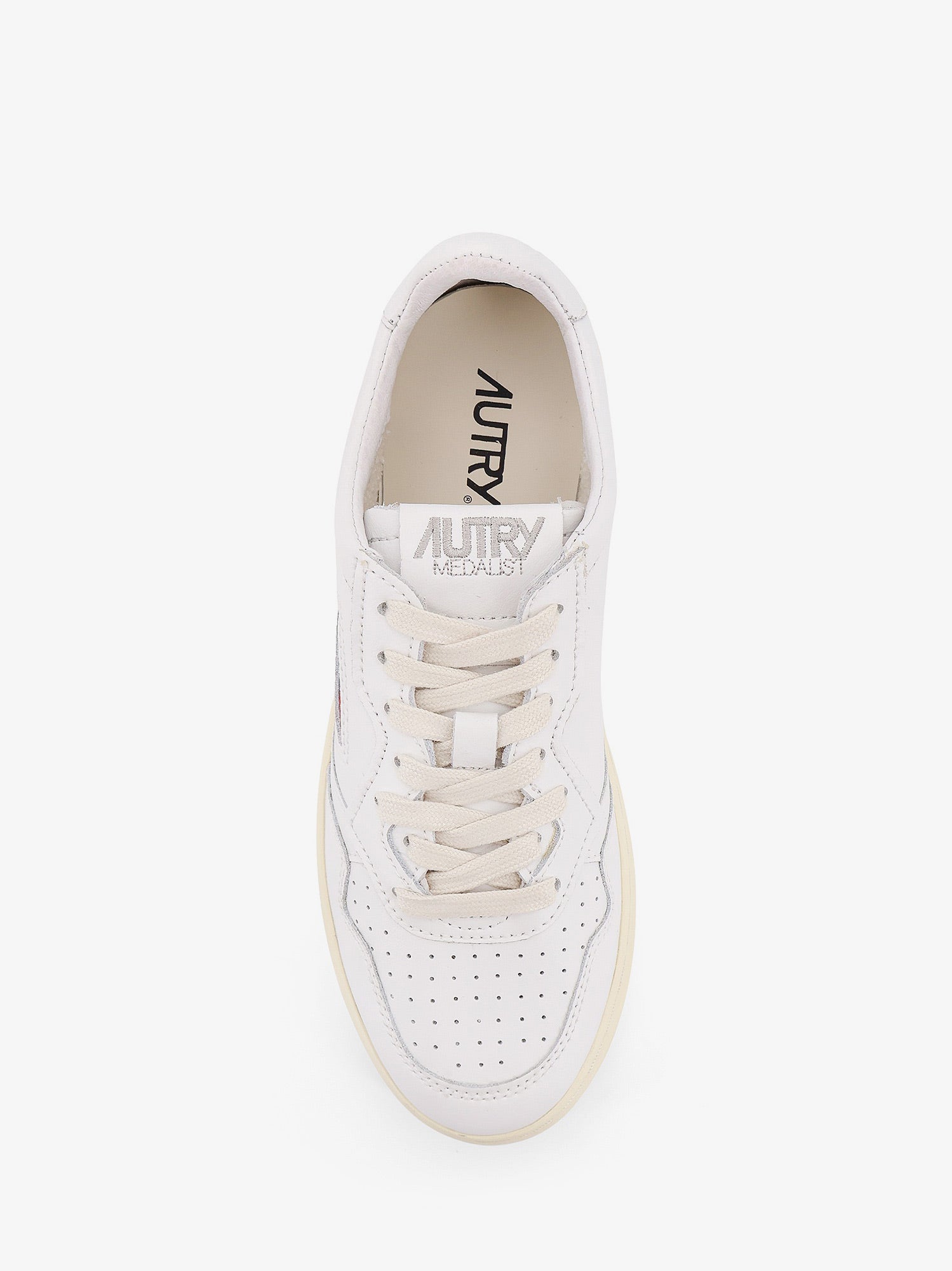Autry Medalist Low Leather Low-Top Snakers
