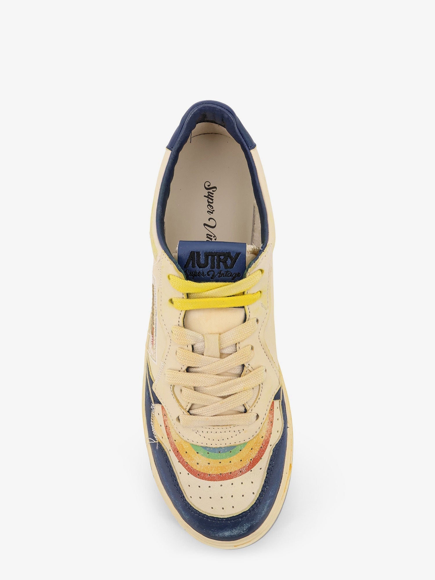 Autry Super Vintage Leather Low-Top Sneakers