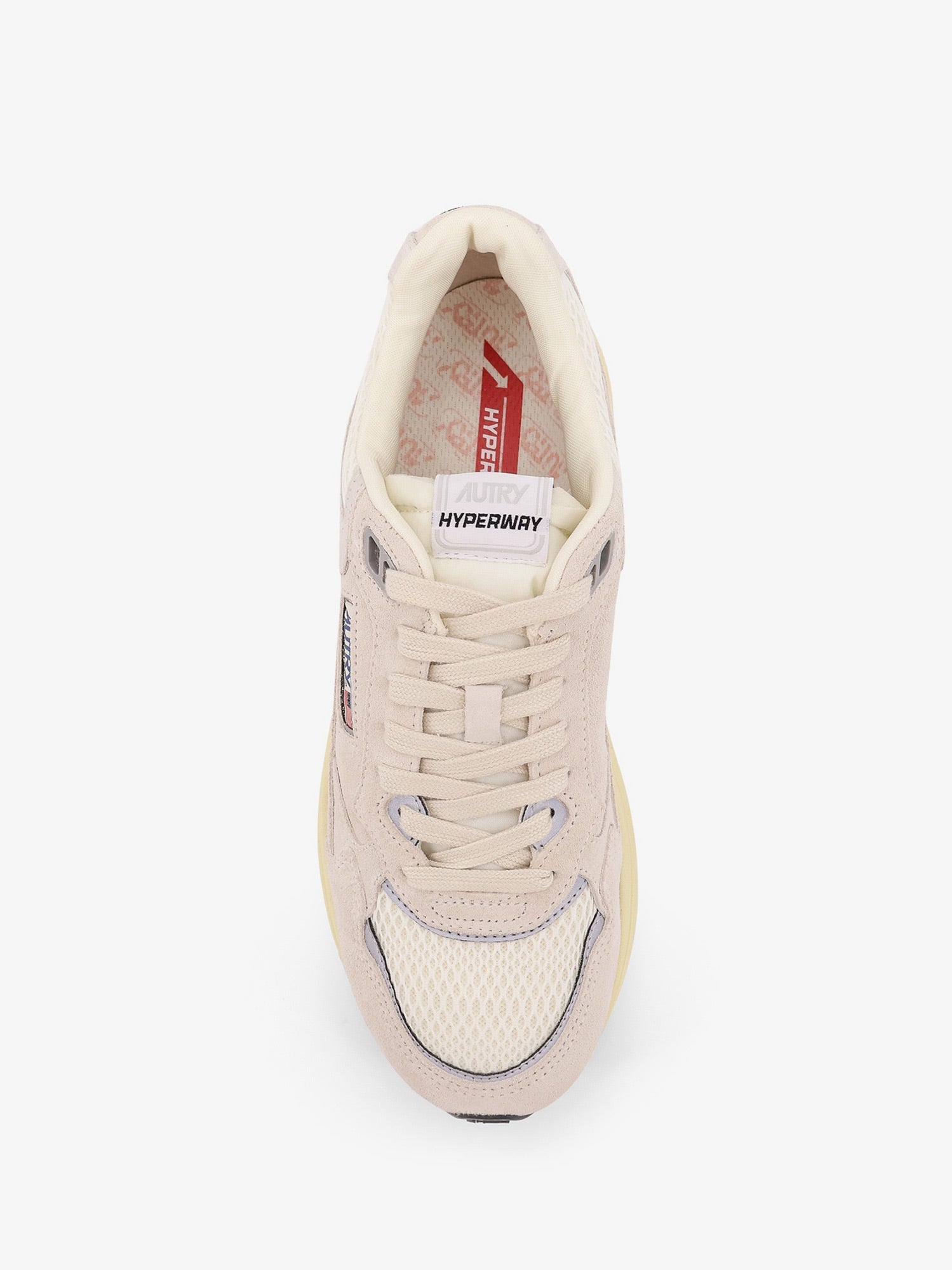 Autry Hyperway Low Low-Top Suede Sneakers