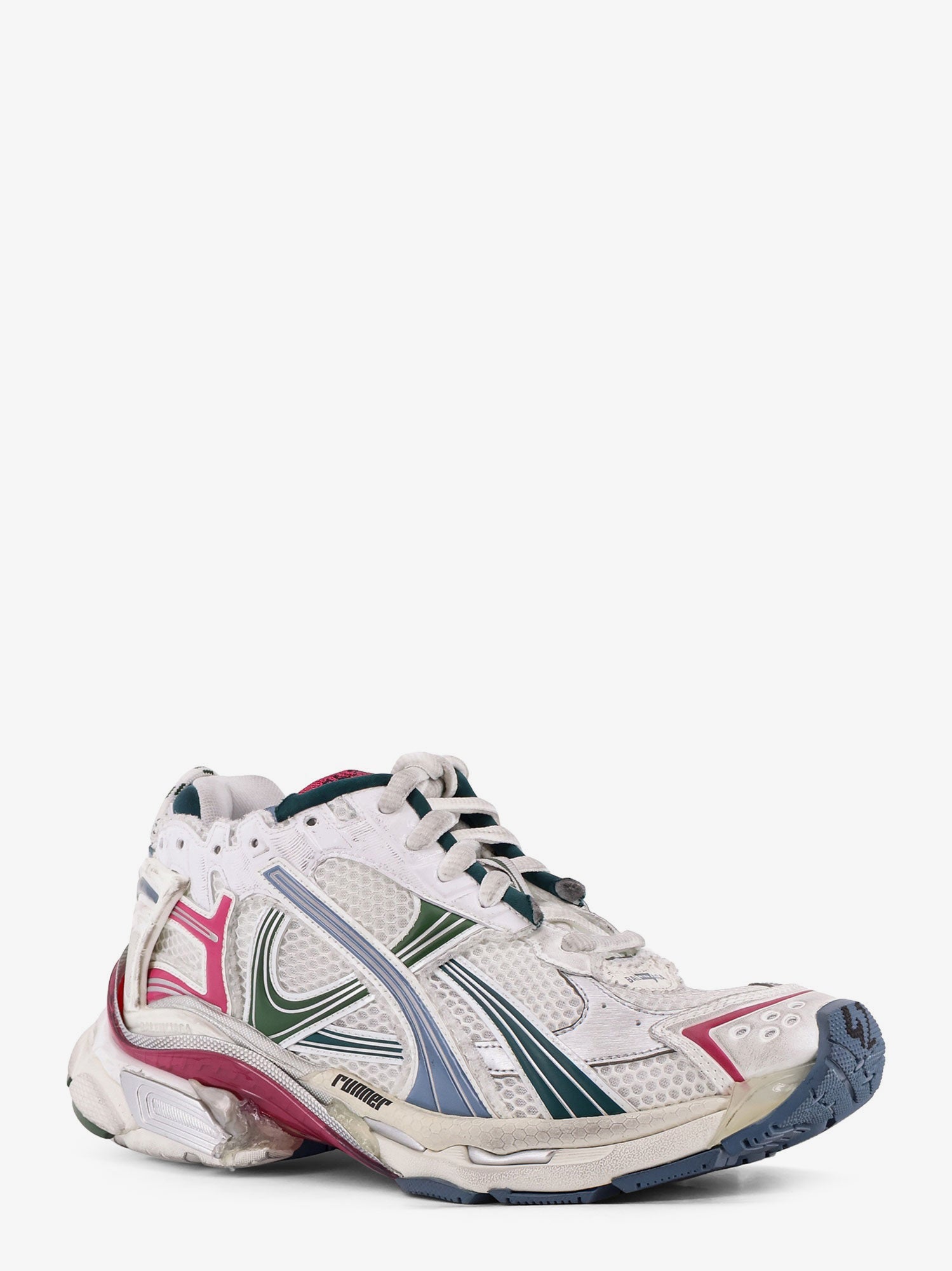 Balenciaga Runner Low-Top Mesh Sneakers
