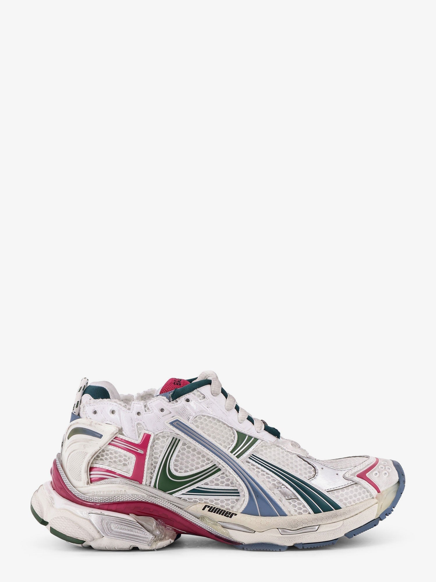 Balenciaga Runner Low-Top Mesh Sneakers