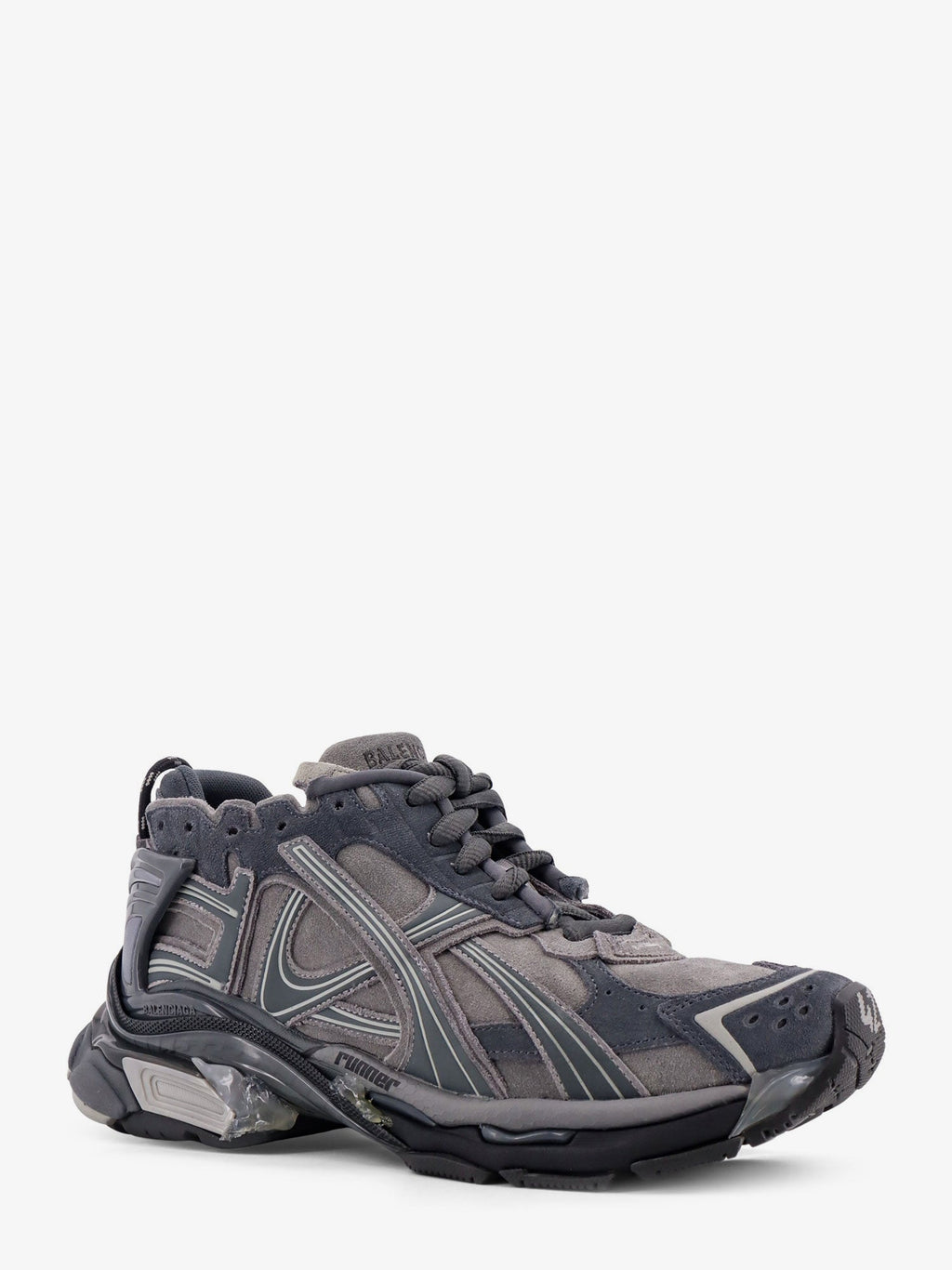 Balenciaga Runner Low-Top Suede Sneakers