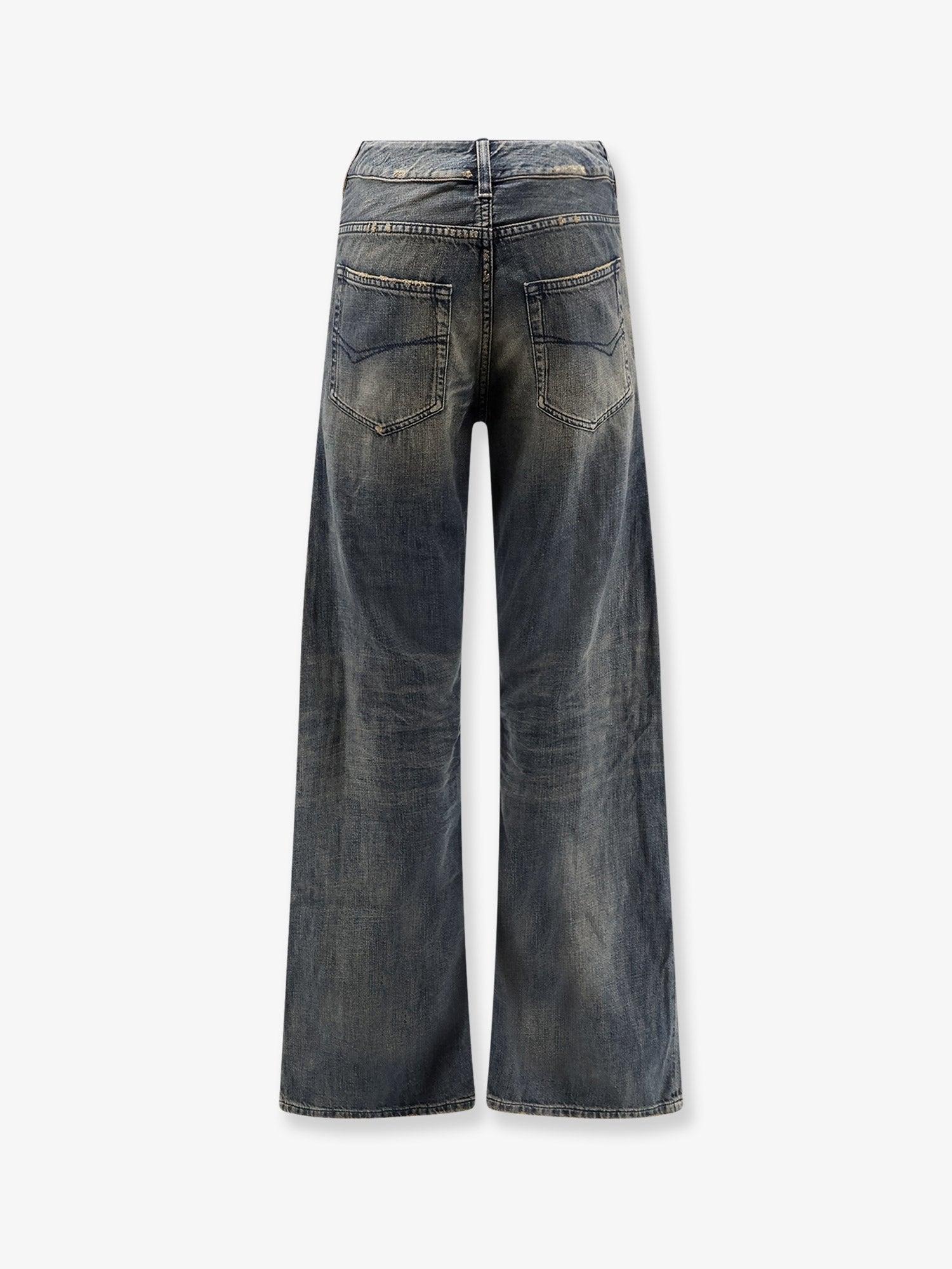 Balenciaga Curved Waist Pants Jeans