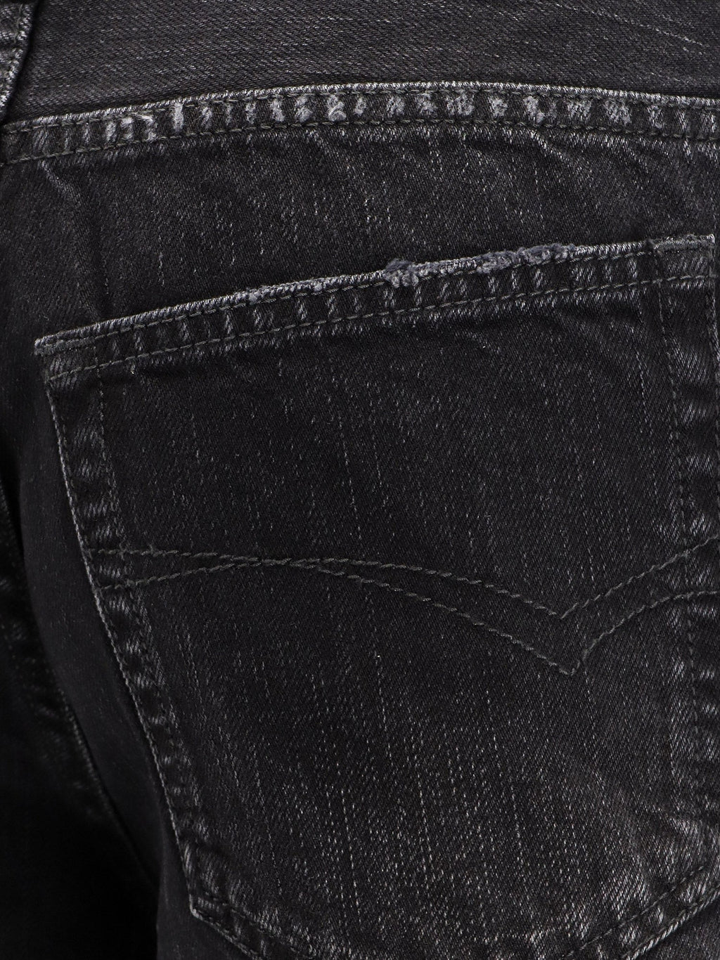 Balenciaga Wide Leg Black Denim Trousers