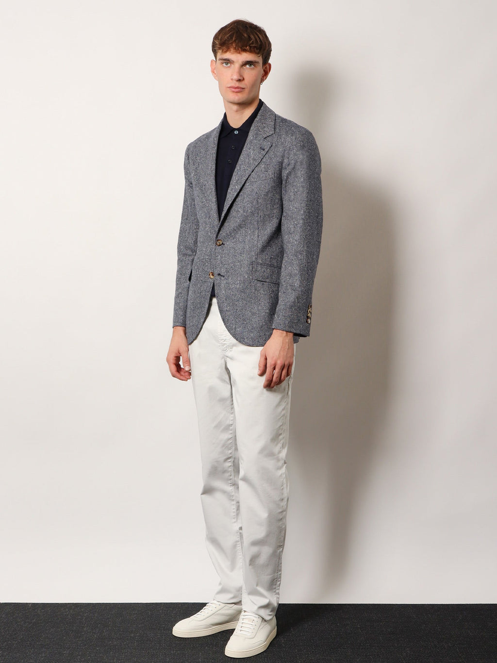 Brunello Cucinelli Cashmere And Cotton Polo Shirt