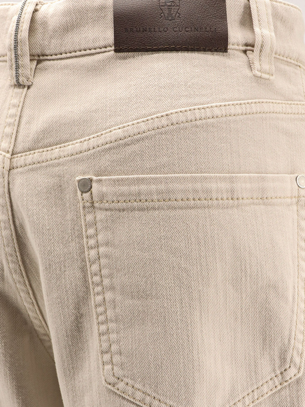 Brunello Cucinelli The Loose Barrel Jean Denim Trousers