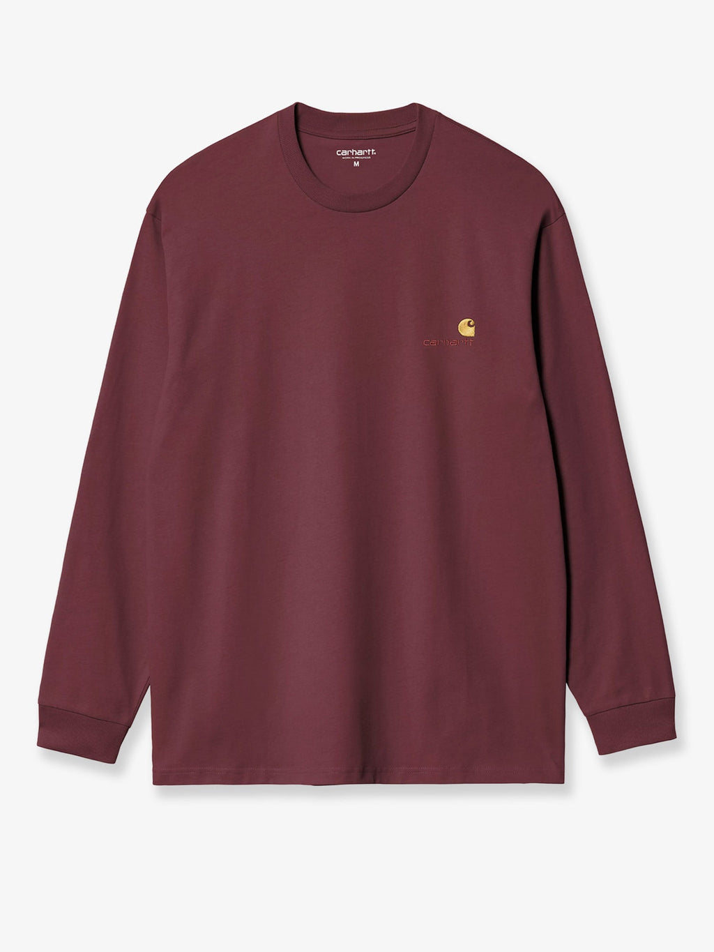 Carhartt Wip L/S American Script Organic Cotton T-Shirt