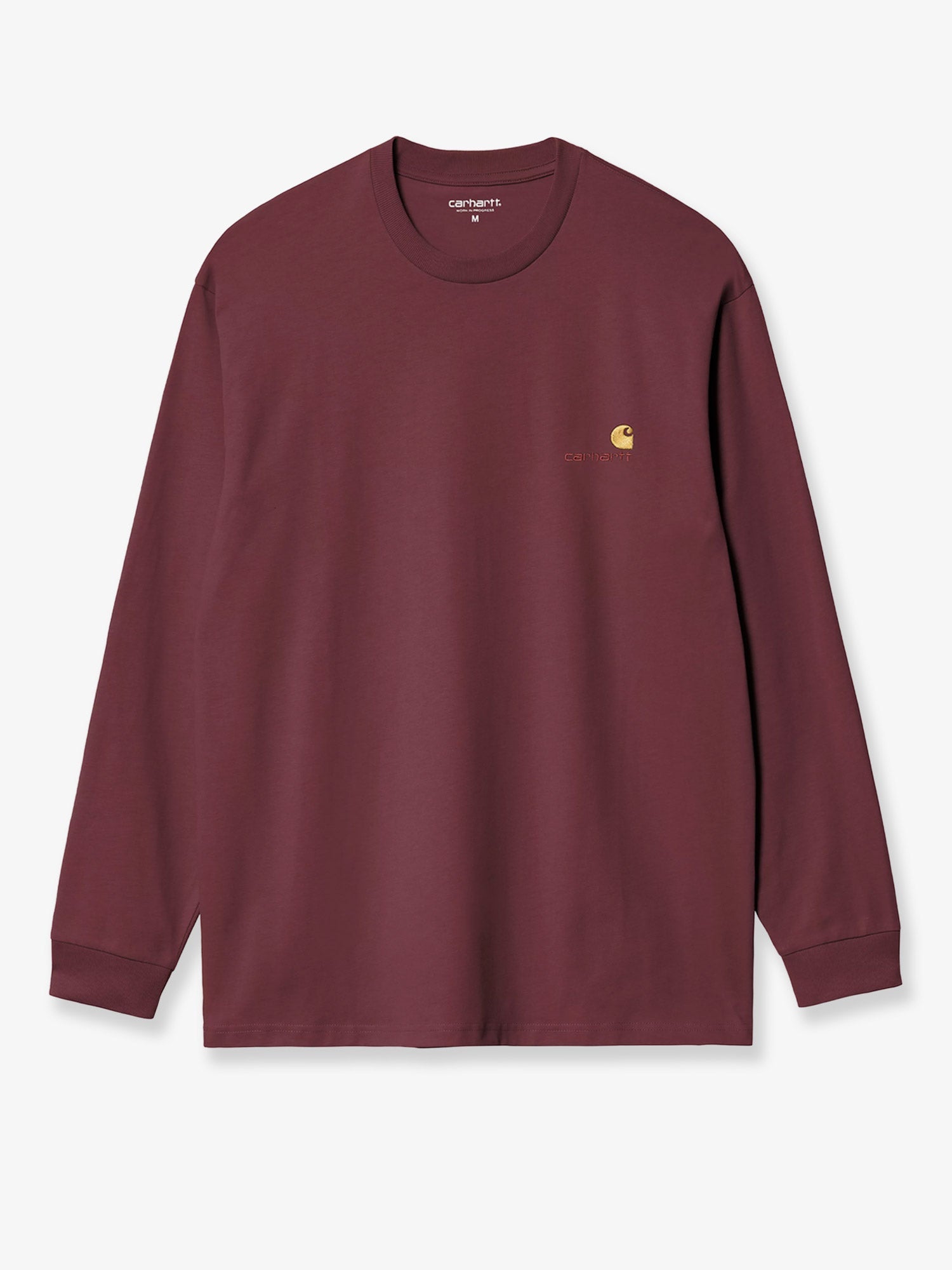 Carhartt Wip L/S American Script Organic Cotton T-Shirt