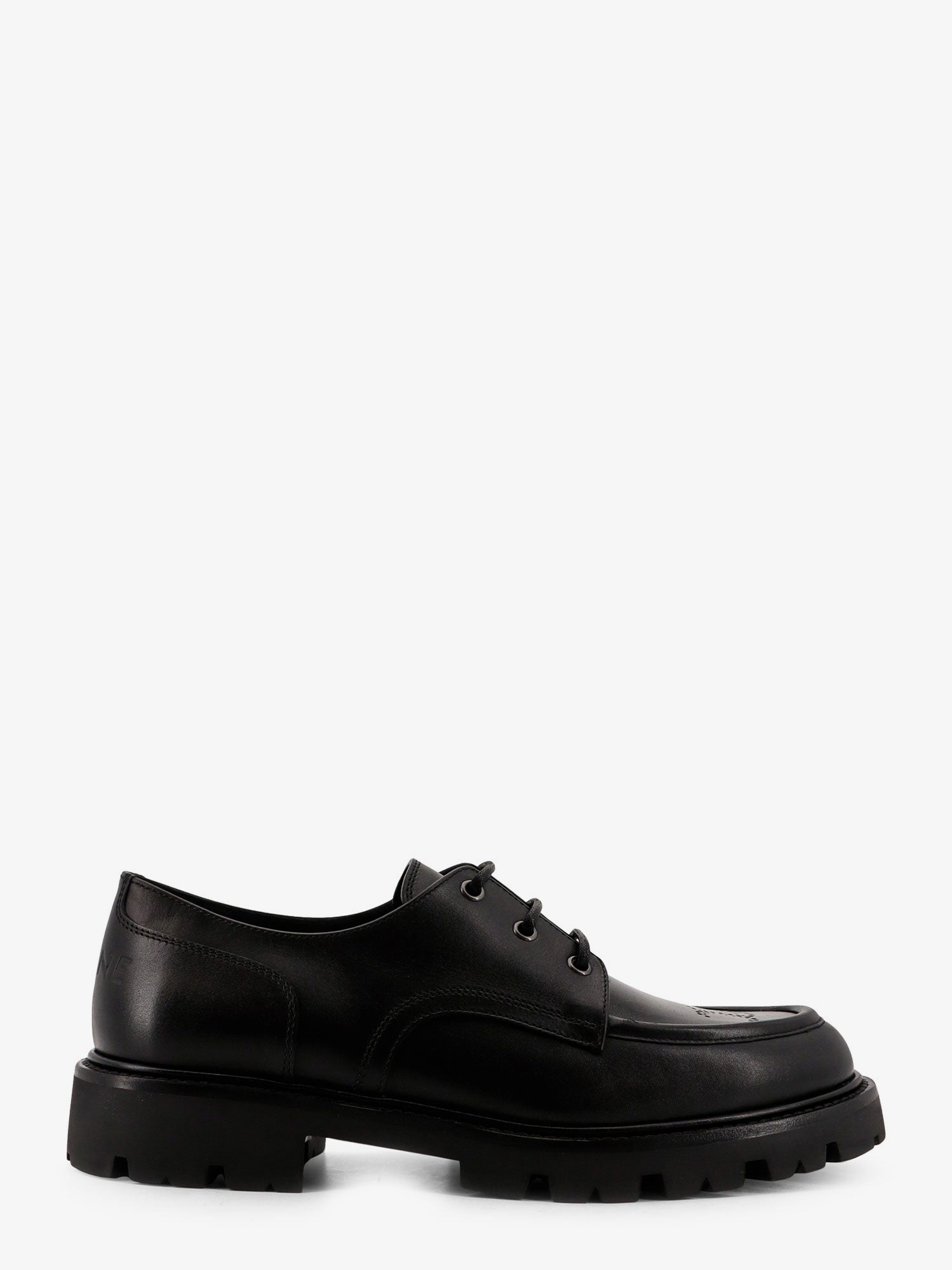 Celine Derby Margaret Leather Lace-Up Shoes