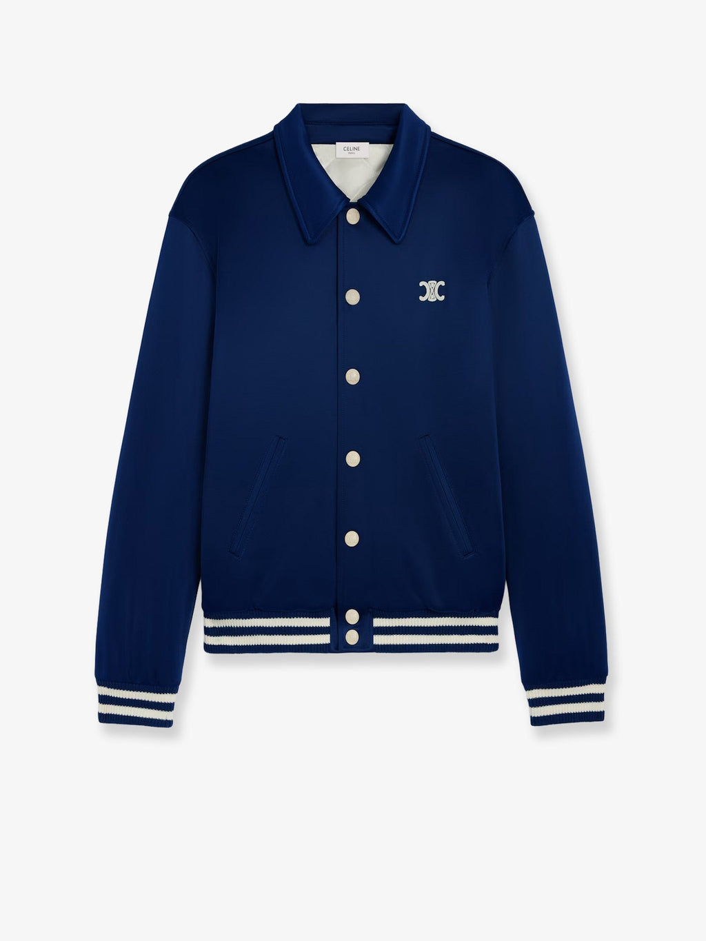 Celine Teddy Padded Nylon Bomber