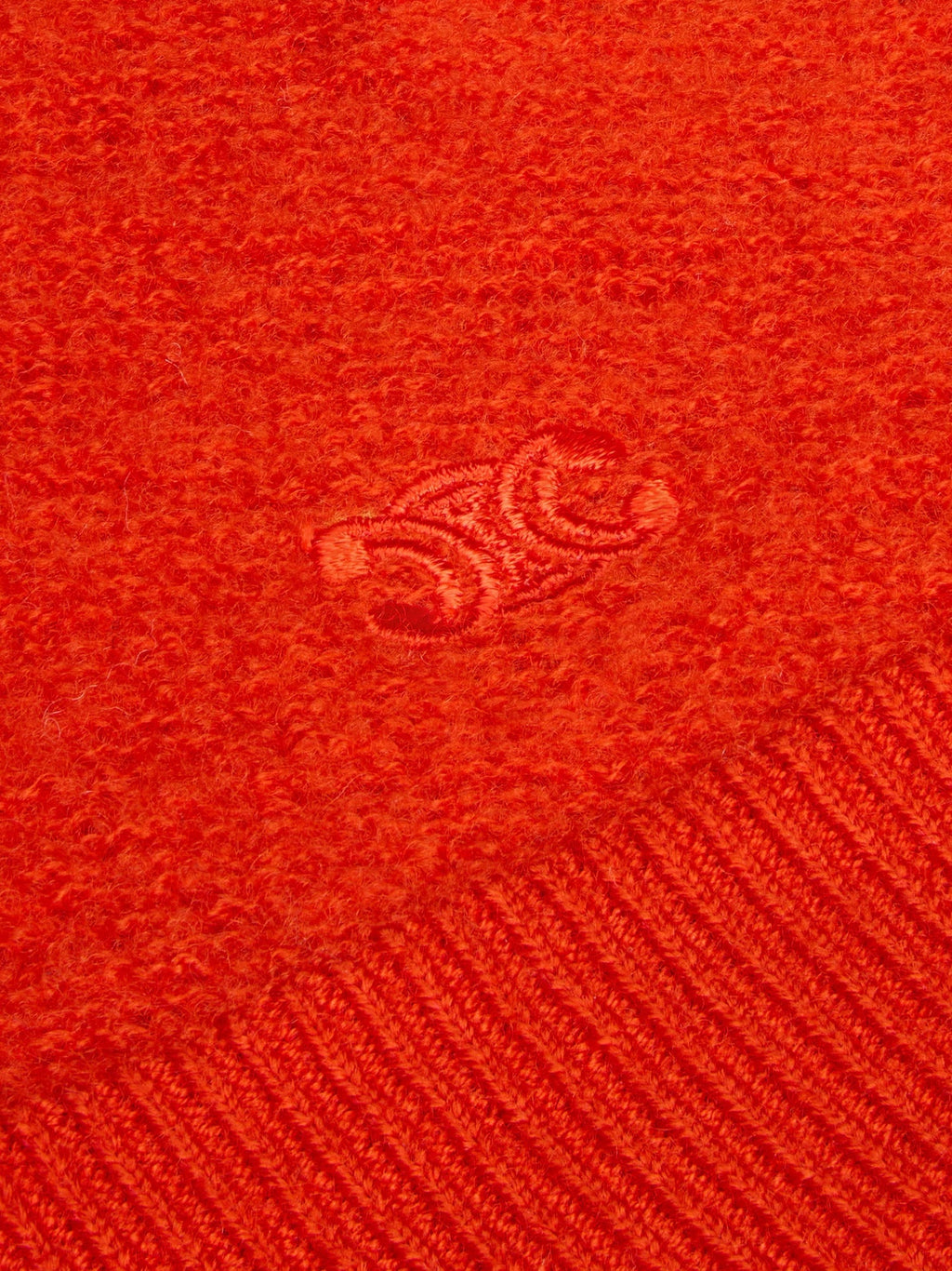Celine Wool Sweater With Triomphe Detail