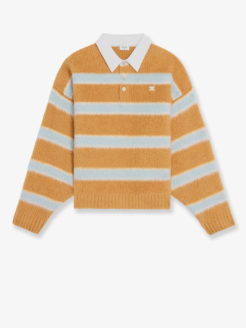 Celine Cotton Blend Polo Shirt