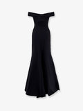 Chiara Boni Goem Satin Long Dress