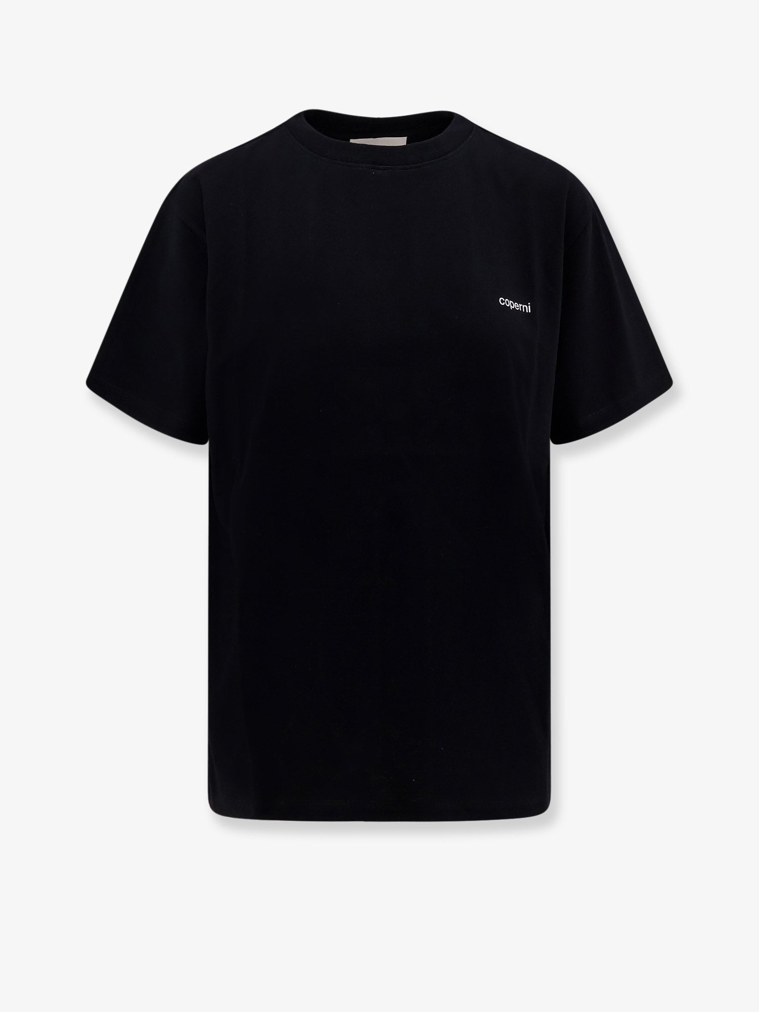 Coperni Knitted Boxy Tee Cotton T-Shirt