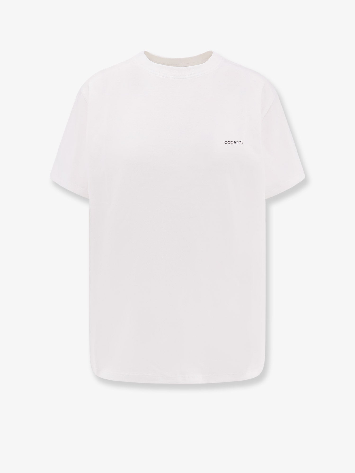 Coperni Knitted Boxy Tee Cotton T-Shirt