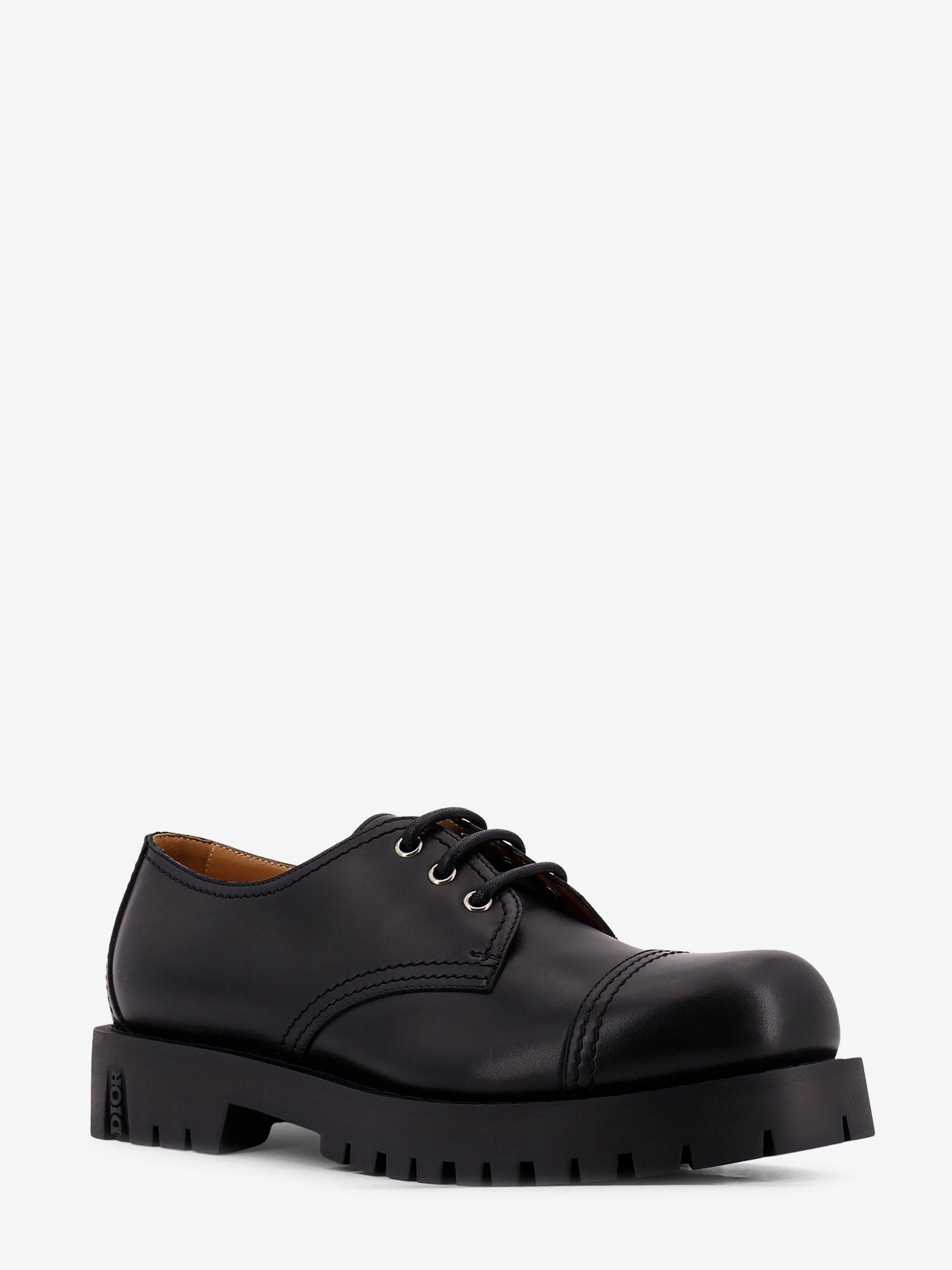 Dior Dh Dexpiii  Leather Lace-Up Shoes